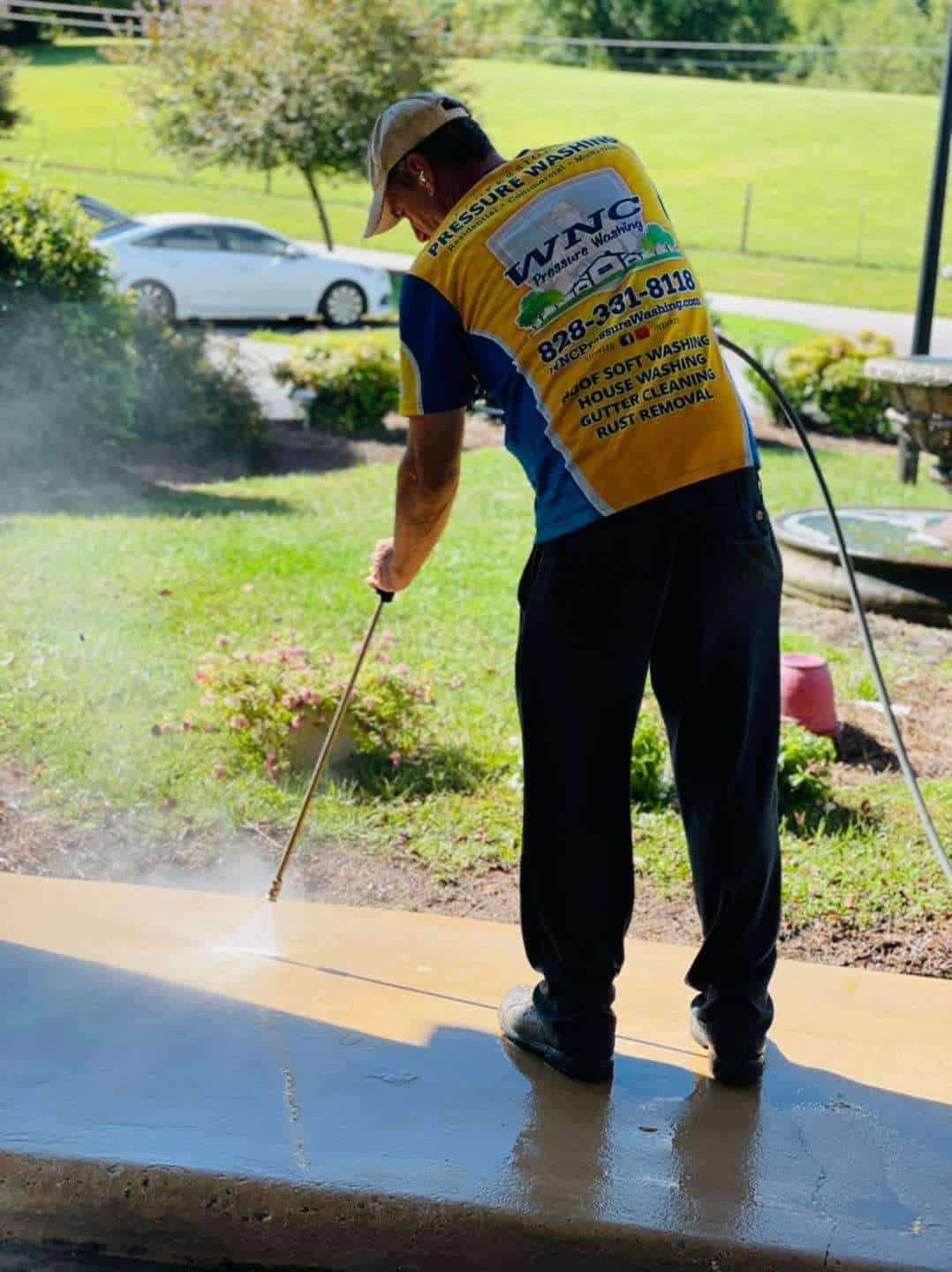 Asheville pressure washing near me