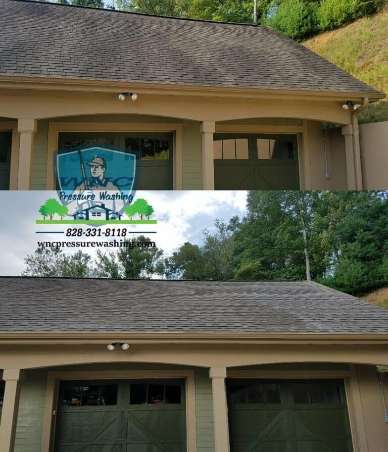 Asheville roof cleaning near me