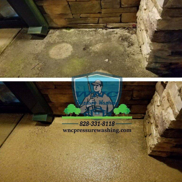 Concrete Pressure Washing