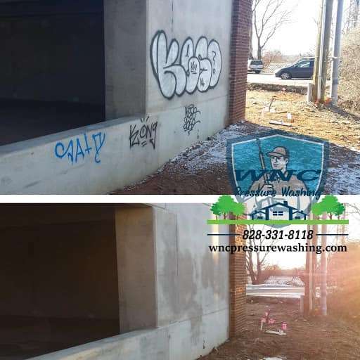 Graffiti Removal Construction Site
