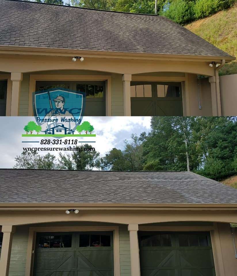 roof cleaning Waynesville NC